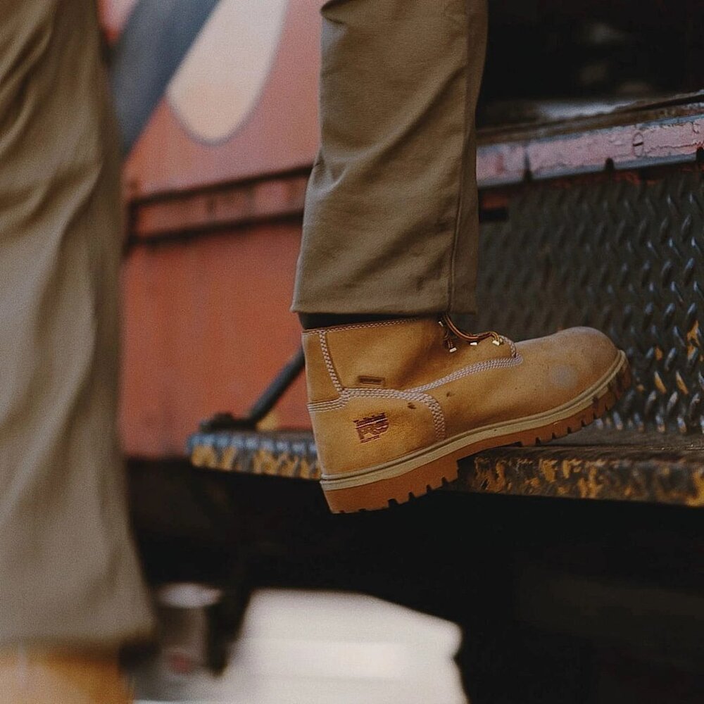 New Timberland Men's Direct Attach 6" Steel Toe Waterproof Work Boot - Picture 7 of 7